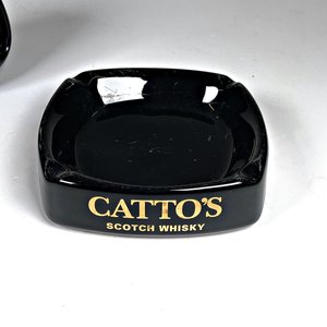 Jarra y Cenicero de Loza Inglesa "Catto's Scotch Whisky" - imagen 4