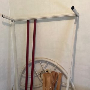 Lote anterior: Estructura de Cama Metálica Blanca con Detalles