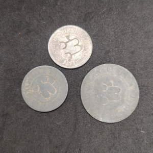 Lote de 3 Fichas de Estancia Uruguayas con Marca de Ganado "M" - imagen 4