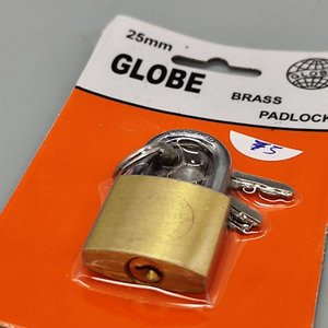 Candado Globe de Bronce 25mm con Llaves - imagen 6