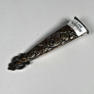 Cuchillo Criollo con Vaina y Cabo de Plata y Oro - imagen 5