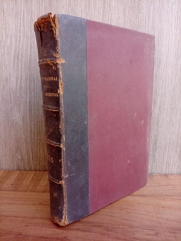 Libro "Registro Nacional de Leyes, Decretos y Otros Documentos" Uruguay 1925 - imagen 1