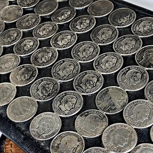 Cinto Criollo Herradura con Cadenillas, Caballo y Monedas Antiguas - imagen 11