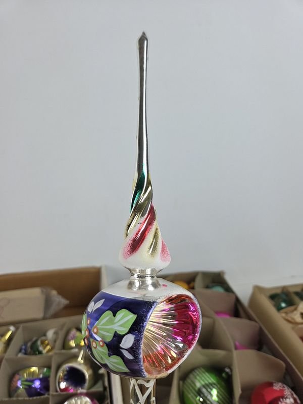 Lotes de adornos de Navidad antiguos y ornamentales - imagen 10