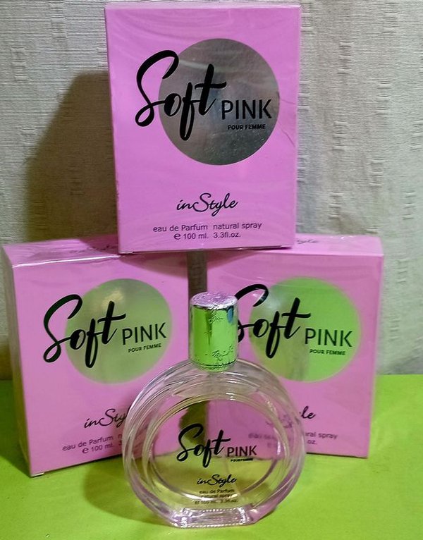 Set de 3 Perfumes "Soft Pink" para Mujer Eau de Parfum