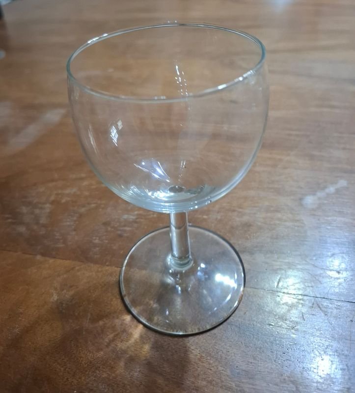 COPAS HIALINAS PARA CHAMPAGNE AÑOS 70 - Venta de copas de vino - imagen 2
