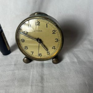 Reloj de Mesa Cyma de Bronce - imagen 2