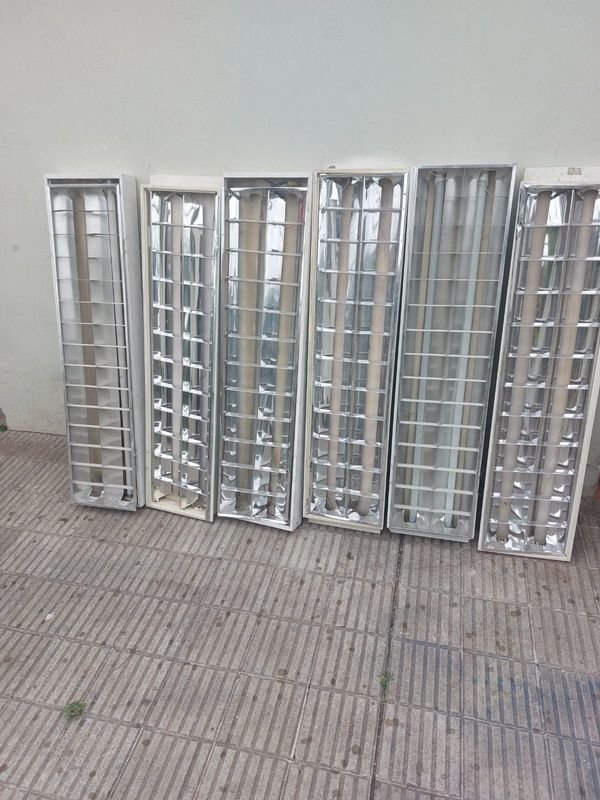 Puertas de tubos metálicas en lote de 6 unidades - imagen 2