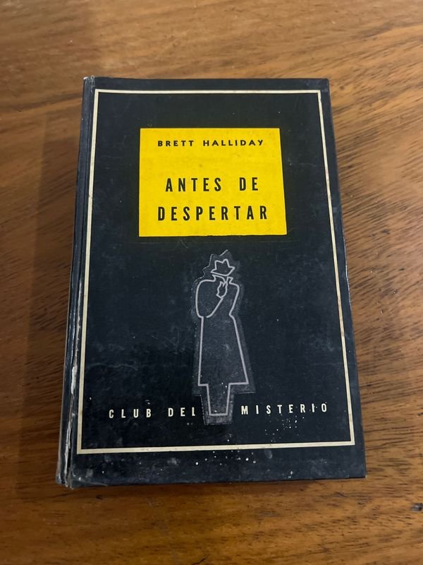 Libro "Antes de Despertar" de Brett Halliday