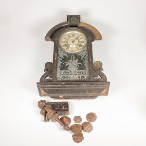 Reloj de Pared Ansonia con Péndulo y Caja de Madera - imagen 2