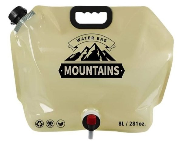 Contenedor de Agua Plegable Portátil para Camping - imagen 3