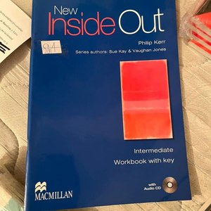 Workbook "New Inside Out" B1 con CD y Clave de Respuestas - imagen 1