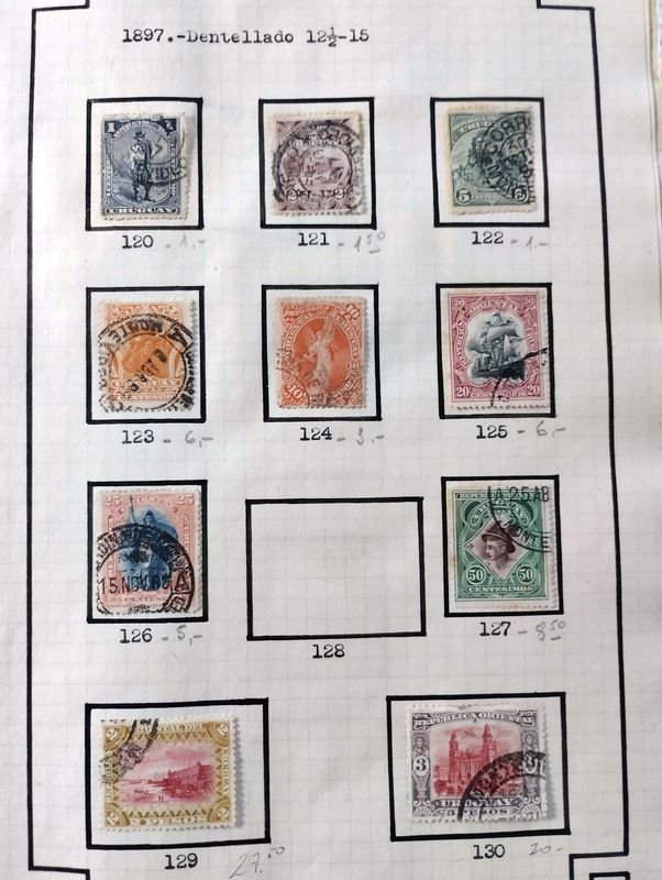 Colección de Sellos de Uruguay: Historia y Cultura - imagen 3