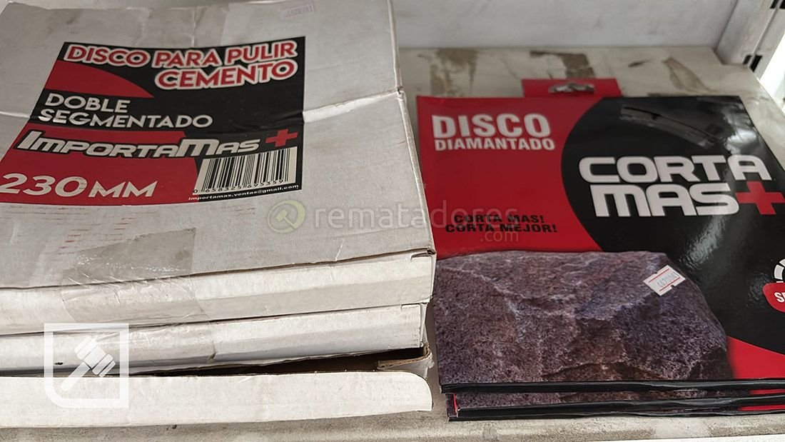 Disco de Diamante para Pulir Cemento ImportaMas 230mm