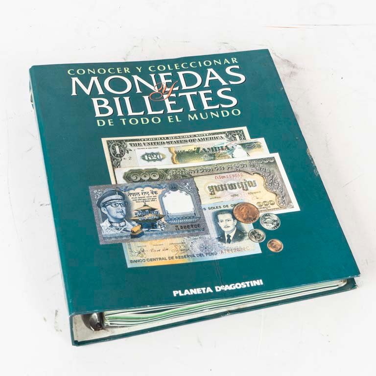 Libro Colección Monedas y Billetes del Mundo - Planeta DeAgostini