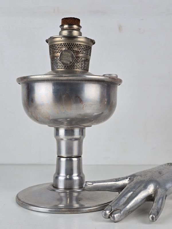 Lámpara de Aceite Aladdin Modelo "Mod. C" en Bronce