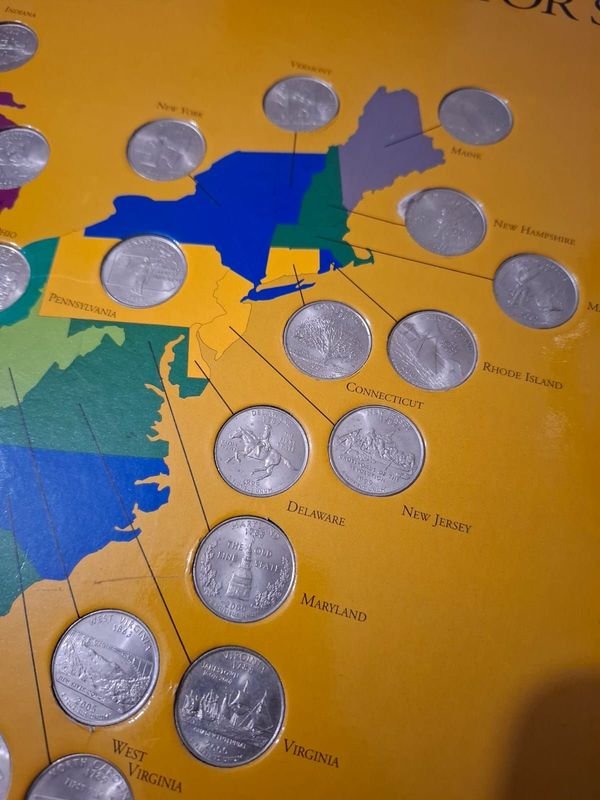 Colección de monedas estadounidenses del cuarto dólar, 1999-2008 - imagen 8
