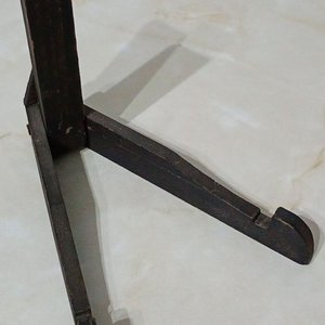Soporte Plegable Vintage de Madera para Platos o Libros - imagen 2