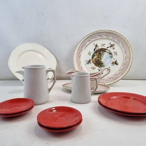 Set Vajilla Loza y Porcelana: 13 Piezas con Diseños Variados - imagen 3