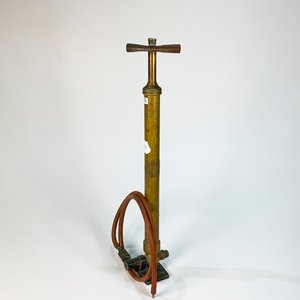 Inflador de Pie Inglés Cilindrico en Bronce - 60 cm - imagen 1