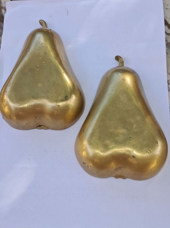 Adornos de bronce macizo para peras - imagen 1