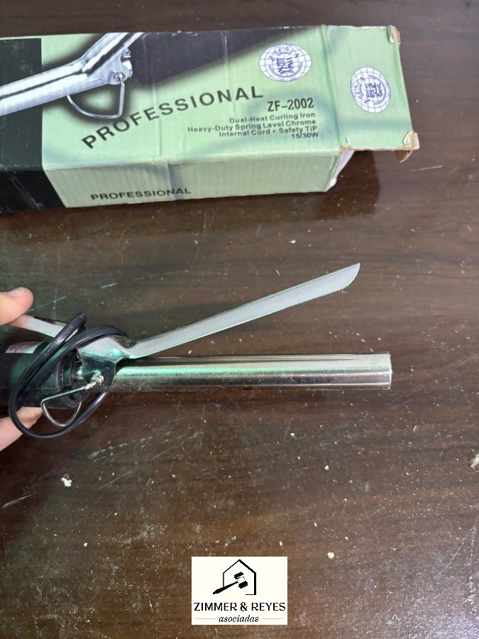 Buclera Profesional ZF-2002 Cromada con Cable