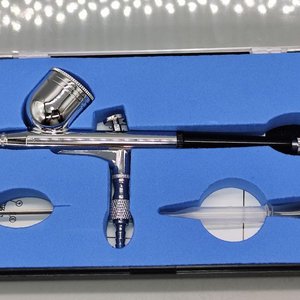 Pistola Aerógrafo Mini Tipo Lápiz con Estuche - imagen 2
