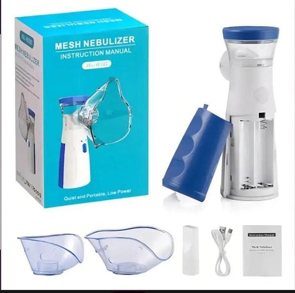 Nebulizador Portátil con Mascarilla y Accesorios