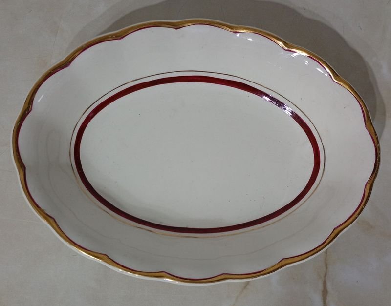 Bandejita de Porcelana INGLESA; CREAMPETAL GRINDLEY. - Platos y Accesorios - imagen 3