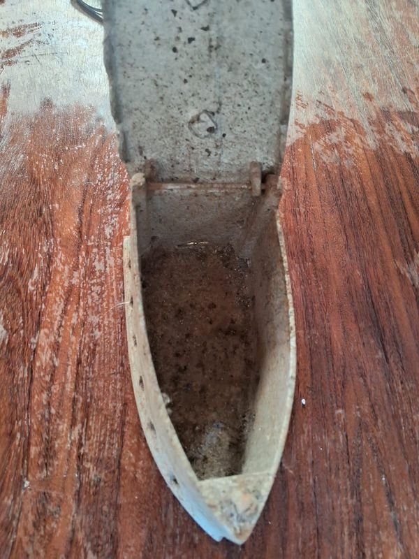 Plancha antigua a carbón para la venta - imagen 2