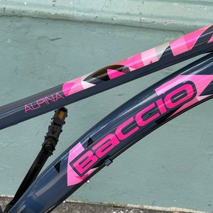 Bicicleta de Paseo Baccio Alpina Rodado 24 Rosado/Morado - imagen 12