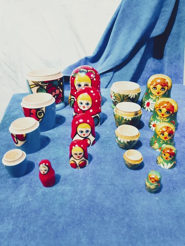 Matryoshka Rusas de Madera - imagen 3
