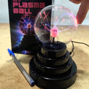 Esfera de Plasma Mini 3" Sensible al Tacto con USB, Nueva en Caja - imagen 3