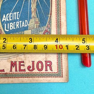 Antigua Libreta de Apuntes Publicidad Aceite Libertad 1937+ - imagen 6