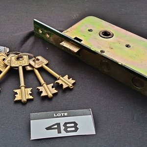 Cerradura Doble Paleta con Juego de Llaves - imagen 2