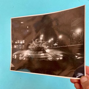 Fotos Antiguas: Montevideo Nocturno y Fuente Monumental - imagen 3