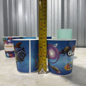 Lote de 9 Vasos Plásticos Infantiles de Varios Diseños y Tamaños - imagen 6