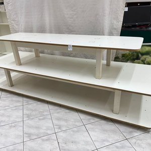Góndola Exhibidora Blanca de 3 Niveles - imagen 2
