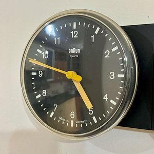 Barómetro y Reloj Braun Alemán Vintage - imagen 3
