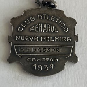 Medalla Club Atlético Peñarol Nueva Palmira Campeón 1934 - imagen 2
