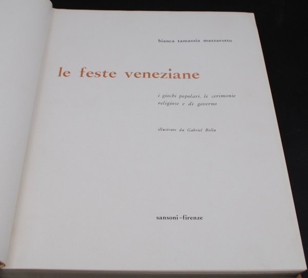 Libro de Arte Italiano: Le Feste Veneziane - imagen 3