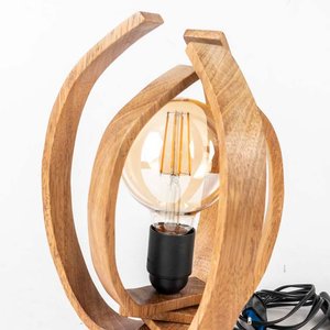 Lámpara de Sobremesa Moderna en Madera - imagen 2