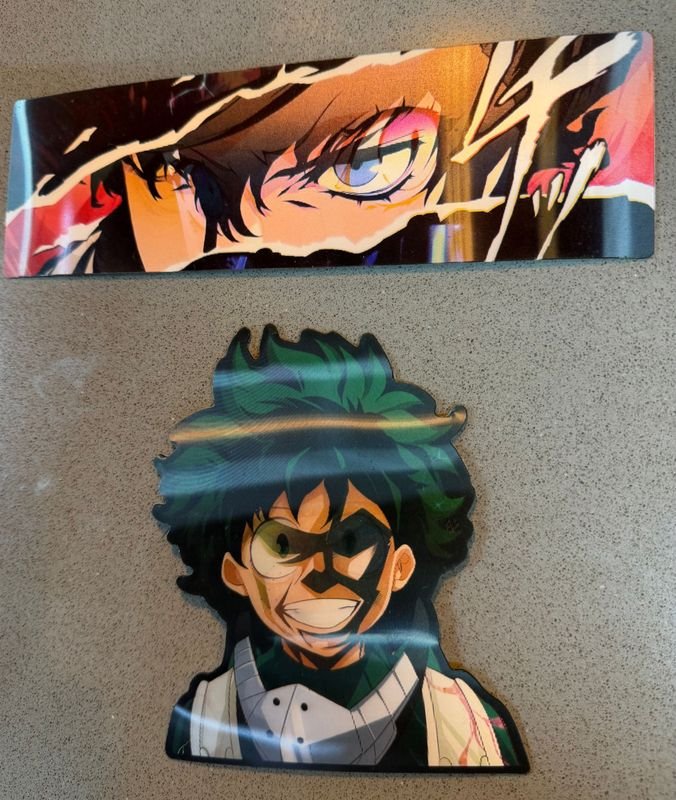 Stickers de Anime: Personajes Estilizados