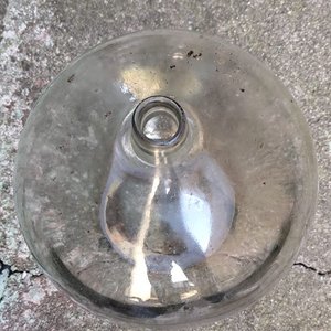 Damajuana Antigua de Vidrio Transparente - Capacidad 30 Litros - imagen 1