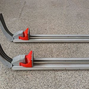 Dos Sargentos/Prensas Guía para Carpintería de Aluminio, 147 cm - imagen 5