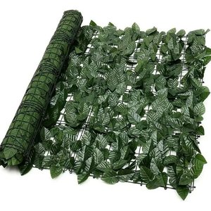 Panel de Hojas Artificiales Frondosas para Cercos y Decoración - imagen 2