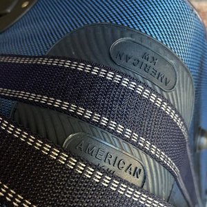 Valija Rígida Azul American W Grande - imagen 3