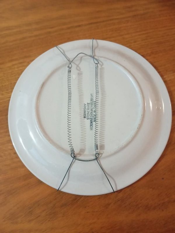 Plato de Adorno para Colgar porcelana china - imagen 2