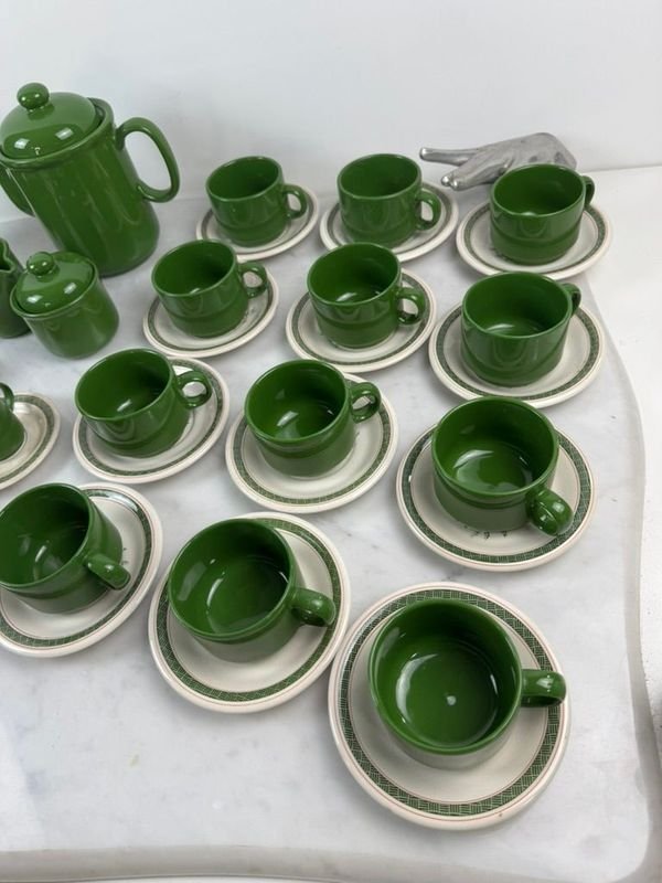 Juego de té y café en cerámica andina - imagen 6