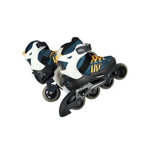 Patines en Línea Ajustables para Niño Talle 32-35 Azul - imagen 2